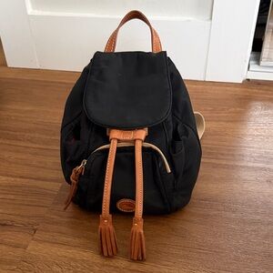 Dooney & Bourke Nylon and Leather mini backpack